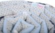 Bērnu gultiņas aizsargs Babymam, 180x30 cm, Blue/Gray cena un informācija | Bērnu drošības preces | 220.lv