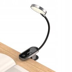 Baseus LED galda lampa ar klipsi cena un informācija | Galda lampas | 220.lv