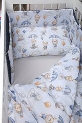 Мягкая защита кроватки Babymam, 180x30 cm, Blue цена и информация | Товары для безопасности детей дома | 220.lv