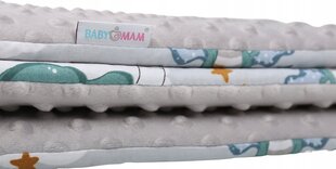 Bērnu gultiņas aizsargs Babymam 180x30 cm, Gray cena un informācija | Bērnu drošības preces | 220.lv
