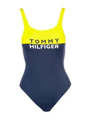 Tommy Hilfiger sieviešu peldkostīms UW0UW02083ZGT, zils cena un informācija | Peldkostīmi | 220.lv