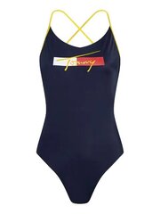 Tommy Hilfiger sieviešu peldkostīms UW0UW02945DW5, zils cena un informācija | Peldkostīmi | 220.lv