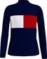 Tommy Hilfiger T-krekls meitenēm, zils цена и информация | Krekli, bodiji, blūzes meitenēm | 220.lv