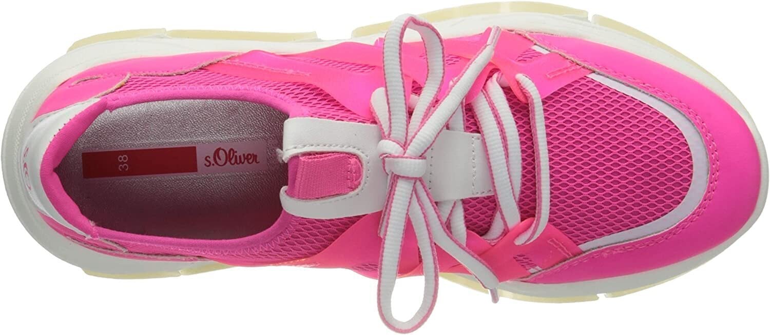 Sporta apavi sievietēm s.Oliver 5-23666-24 532, rozā cena un informācija | Sporta apavi sievietēm | 220.lv