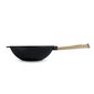 Panna čuguna WOK ar koka rokturi 2.8 L 260x80 mm ТМ "BRIZOLL" цена и информация | Pannas | 220.lv