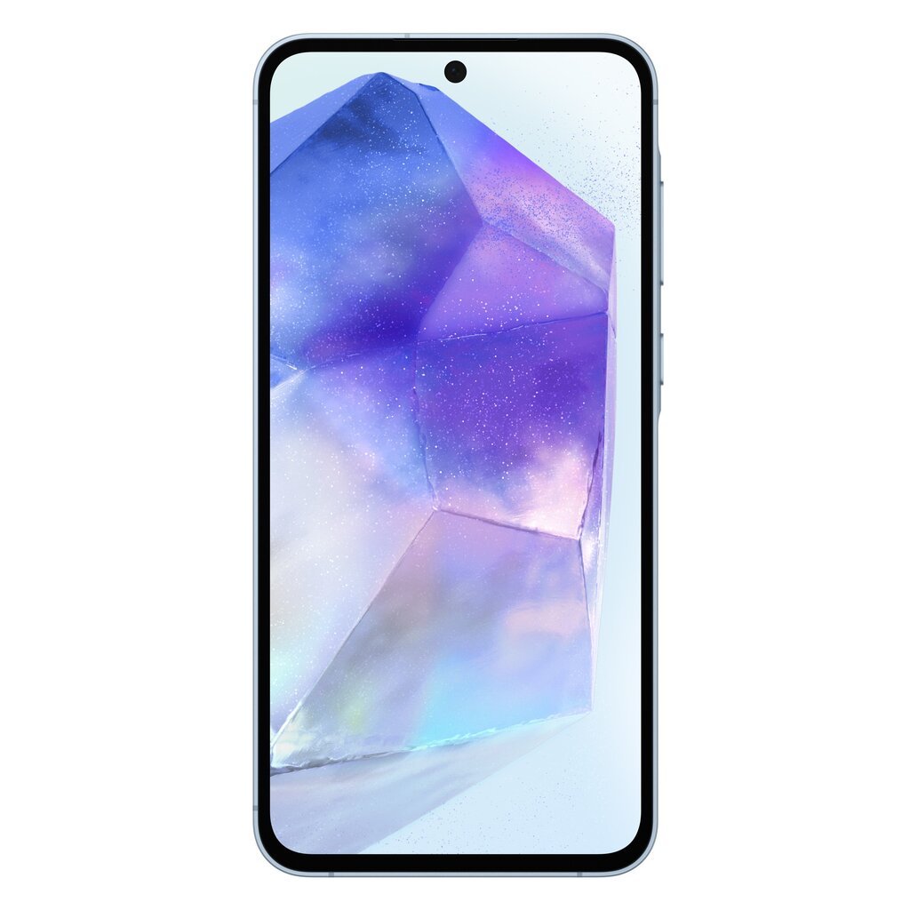 Samsung Galaxy A55 5G 8/128GB SM-A556BLBAEUE Awesome Iceblue cena un informācija | Mobilie telefoni | 220.lv