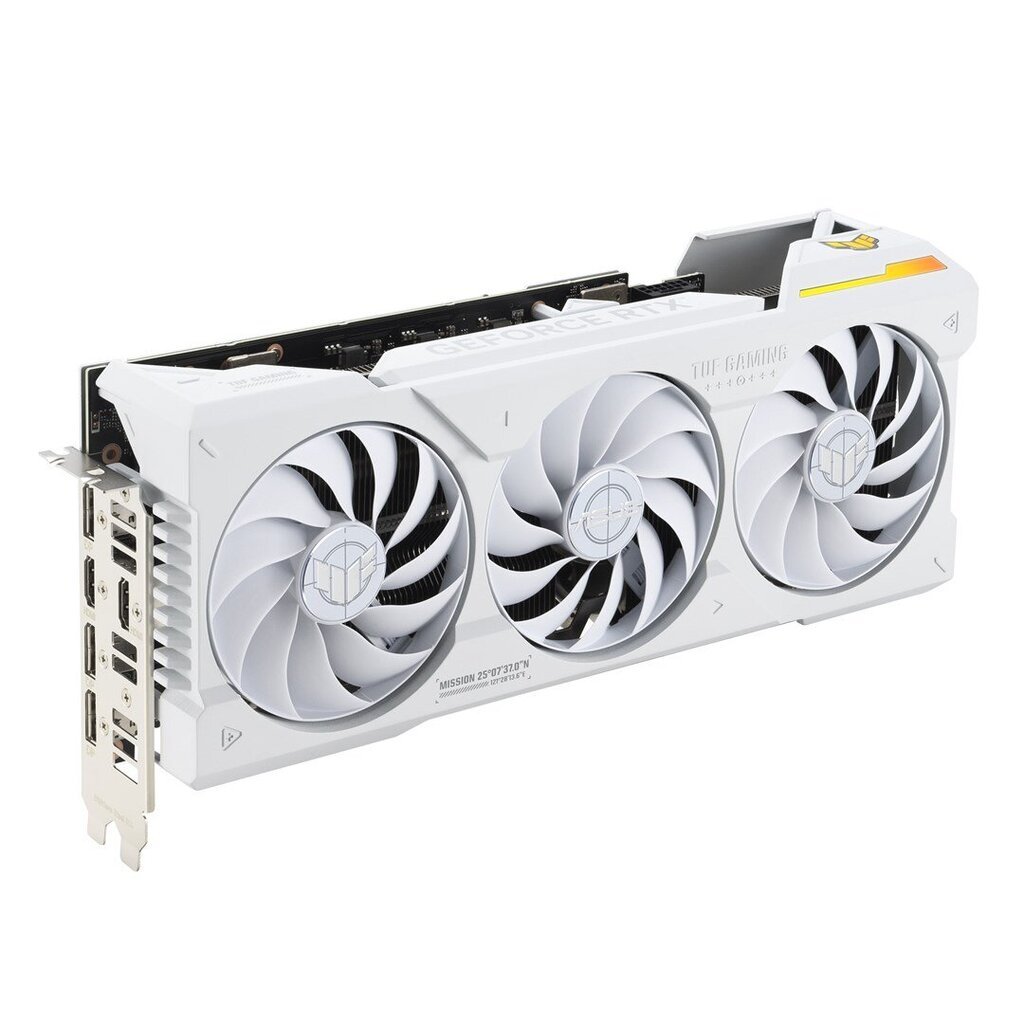 Asus TUF Gaming GeForce RTX 4070 Ti Super White OC Edition (90YV0KF2-M0NA00) cena un informācija | Videokartes (GPU) | 220.lv