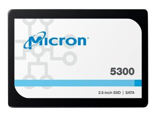 Micron 5300 Max (MTFDDAK480TDT-1AW1ZABYYT) цена и информация | Внутренние жёсткие диски (HDD, SSD, Hybrid) | 220.lv