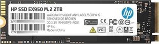 HP EX950 (5MS24AA#ABB) цена и информация | Внутренние жёсткие диски (HDD, SSD, Hybrid) | 220.lv