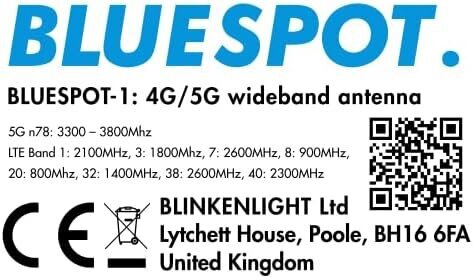 Bluespot-1 4G/5G cena un informācija | Wi-Fi pastiprinātāji | 220.lv