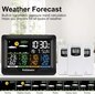 Meteoroloģiskā stacija ar 3 āra sensoriem Kalawen cena un informācija | Meteostacijas, āra termometri | 220.lv