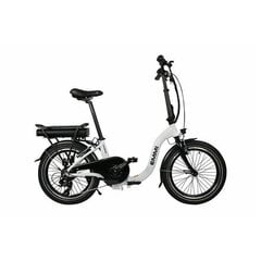 Elektriskais velosipēds Blaupunkt Lotte, balts/melns cena un informācija | Velosipēdi | 220.lv