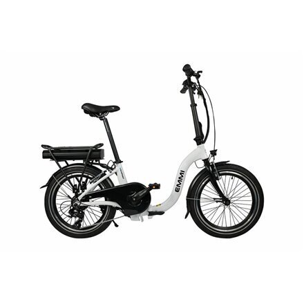 Elektriskais velosipēds Blaupunkt Lotte, balts/melns цена и информация | Velosipēdi | 220.lv