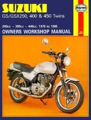 Suzuki GS/GSX250, 400 & 450 Twins (79 - 85) Haynes Repair Manual cena un informācija | Ceļojumu apraksti, ceļveži | 220.lv