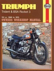 Triumph Trident & BSA Rocket 3 (69 - 75) cena un informācija | Ceļojumu apraksti, ceļveži | 220.lv