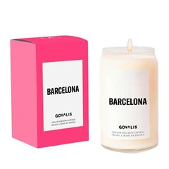 Ароматизированная свеча GOVALIS Barcelona (500 g) цена и информация | Подсвечники, свечи | 220.lv