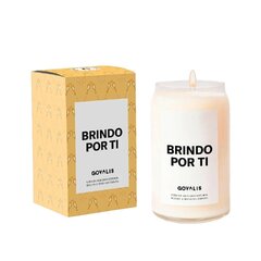 Ароматизированная свеча GOVALIS Brindo por ti (500 g) цена и информация | Подсвечники, свечи | 220.lv