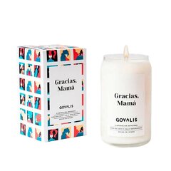 Ароматизированная свеча GOVALIS Gracias Mamá (500 g) цена и информация | Подсвечники, свечи | 220.lv