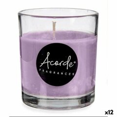 Aromātiska svece Lavanda 12 gb. цена и информация | Подсвечники, свечи | 220.lv