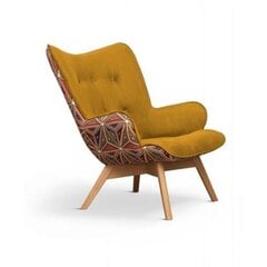 Atzveltnes krēsls Intromit Angel, dzeltens cena un informācija | Atpūtas krēsli | 220.lv
