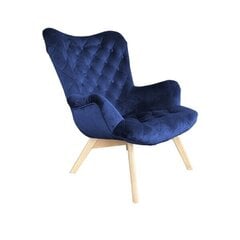 Atzveltnes krēsls Intromit Angel, zils cena un informācija | Atpūtas krēsli | 220.lv