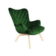Atzveltnes krēsls Intromit Angel, zaļš cena un informācija | Atpūtas krēsli | 220.lv