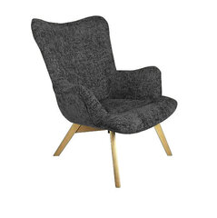 Atzveltnes krēsls Intromit Enjoy, melns цена и информация | Кресла для отдыха | 220.lv