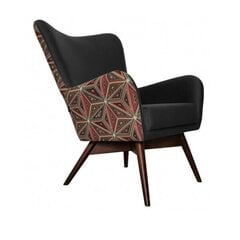 Atzveltnes krēsls Intromit Grenada, melns цена и информация | Кресла в гостиную | 220.lv