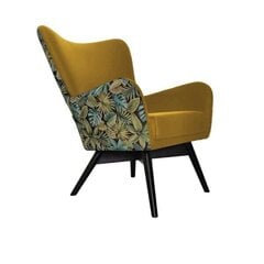 Atzveltnes krēsls Intromit Jungle, dzeltens cena un informācija | Atpūtas krēsli | 220.lv