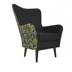 Atzveltnes krēsls Intromit Jungle, melns цена и информация | Кресла в гостиную | 220.lv