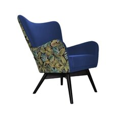 Atzveltnes krēsls Intromit Jungle, zils cena un informācija | Atpūtas krēsli | 220.lv