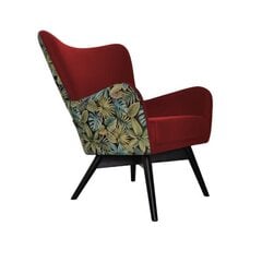 Atzveltnes krēsls Intromit Jungle, sarkans cena un informācija | Atpūtas krēsli | 220.lv