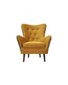 Atzveltnes krēsls Intromit Malawi, dzeltens cena un informācija | Atpūtas krēsli | 220.lv