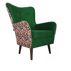 Atzveltnes krēsls Intromit Peru, zaļš цена и информация | Кресла в гостиную | 220.lv