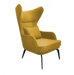 Atzveltnes krēsls Intromit Sigal, dzeltens cena un informācija | Atpūtas krēsli | 220.lv