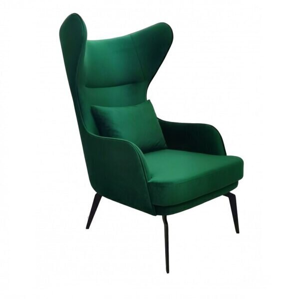 Atzveltnes krēsls Intromit Sigal, zaļš cena un informācija | Atpūtas krēsli | 220.lv