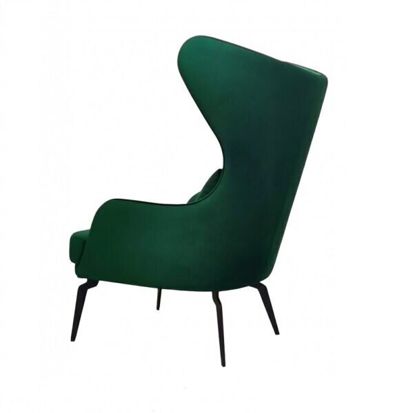 Atzveltnes krēsls Intromit Sigal, zaļš cena un informācija | Atpūtas krēsli | 220.lv