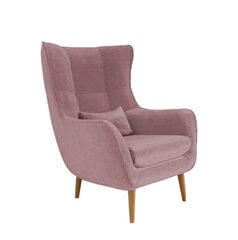 Atzveltnes krēsls Intromit Vaco Velvet, rozā cena un informācija | Atpūtas krēsli | 220.lv