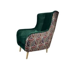 Atzveltnes krēsls Intromit Vaco, zaļš цена и информация | Кресла в гостиную | 220.lv