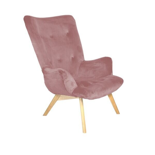 Atzveltnes krēsls Intromit XL, rozā cena un informācija | Atpūtas krēsli | 220.lv