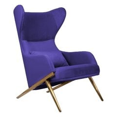 Atzveltnes krēsls Intromit, zils цена и информация | Кресла в гостиную | 220.lv