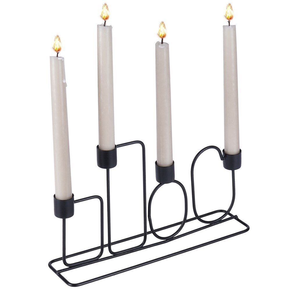 Home Styling Collection svečturis, 16 cm cena un informācija | Sveces un svečturi | 220.lv