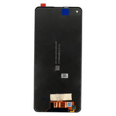 LCD Display for Samsung Galaxy A21S black with frame SVC Incell цена и информация | Запчасти для телефонов и инструменты для их ремонта | 220.lv