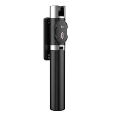 Selfie Stick - with detachable bluetooth remote control and tripod - P60 BLACK цена и информация | Моноподы для селфи («Selfie sticks») | 220.lv