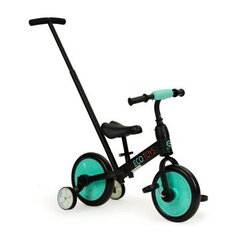 Līdzsvara velosipēds Ecotoys Running 12", melns/zils cena un informācija | Balansa velosipēdi | 220.lv