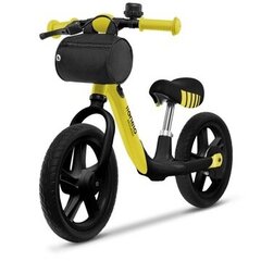 Līdzsvara velosipēds Lionelo Arie Lemon Yellow 12" cena un informācija | Balansa velosipēdi | 220.lv