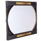zelta sienas spogulis, 50 cm cena un informācija | Spoguļi | 220.lv