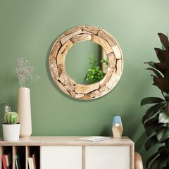 Круглое зеркало, 51 см цена и информация | Зеркала | 220.lv