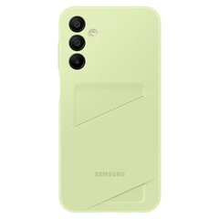 Etui Samsung EF-OA156TMEGWW A15 A156 limonka|lime Card Slot Cover цена и информация | Чехлы для телефонов | 220.lv