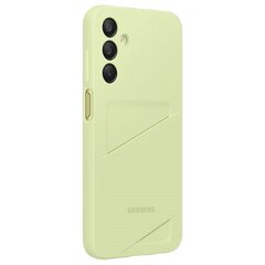 Etui Samsung EF-OA156TMEGWW A15 A156 limonka|lime Card Slot Cover цена и информация | Чехлы для телефонов | 220.lv